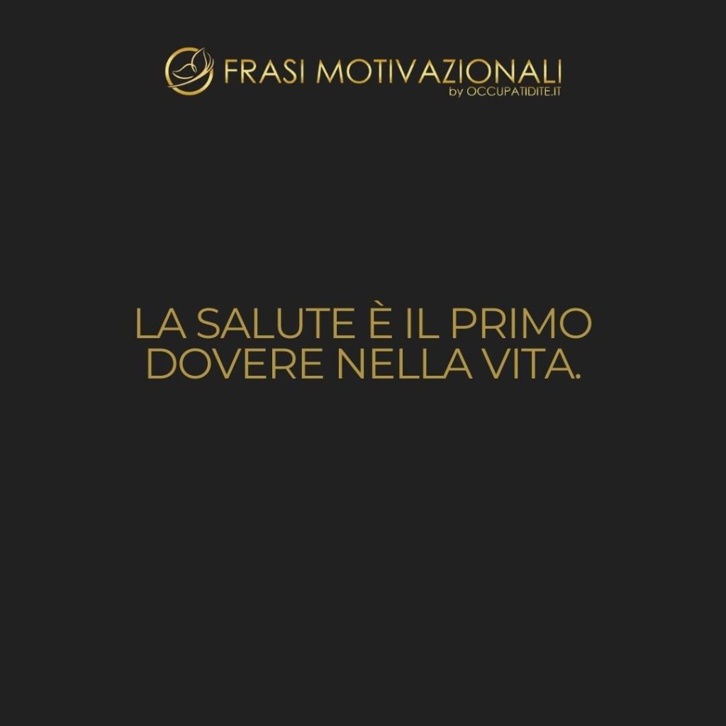La salute è il primo dovere nella vita. – Oscar Wilde
